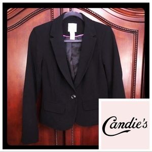 Candie’s Medium One-Button Suit Jacket, Blazer